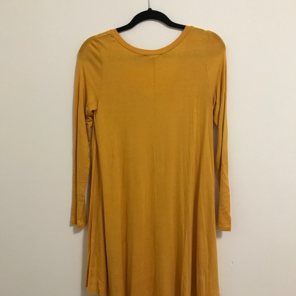 Long sleeve mini dress - Picture 2 of 2